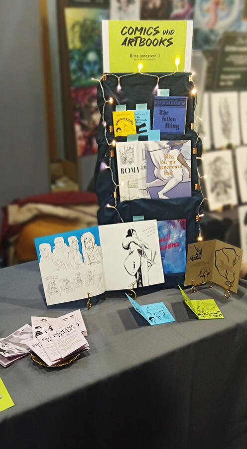 Artist Alley Booth